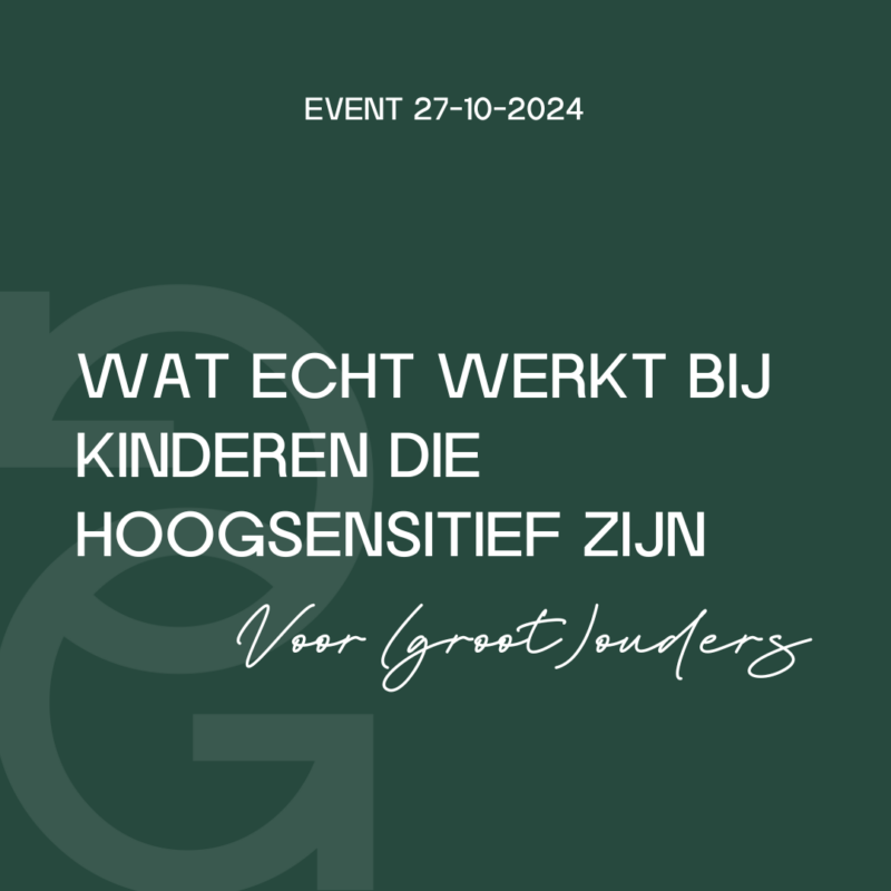 Ticket - event 27-/10/2024 voor ouders